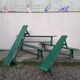 Benches of guinguettes, lot of 5