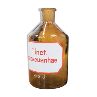 Old apothecary bottle