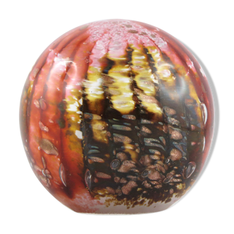 Michele Luzoro press-paper sulfure biot glass glass paperweight novaro/saba