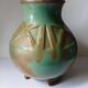 Flamed stoneware vase from the early 20th century