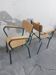 Pair of schoolmaster's chairs