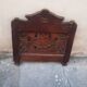 Wooden pediment