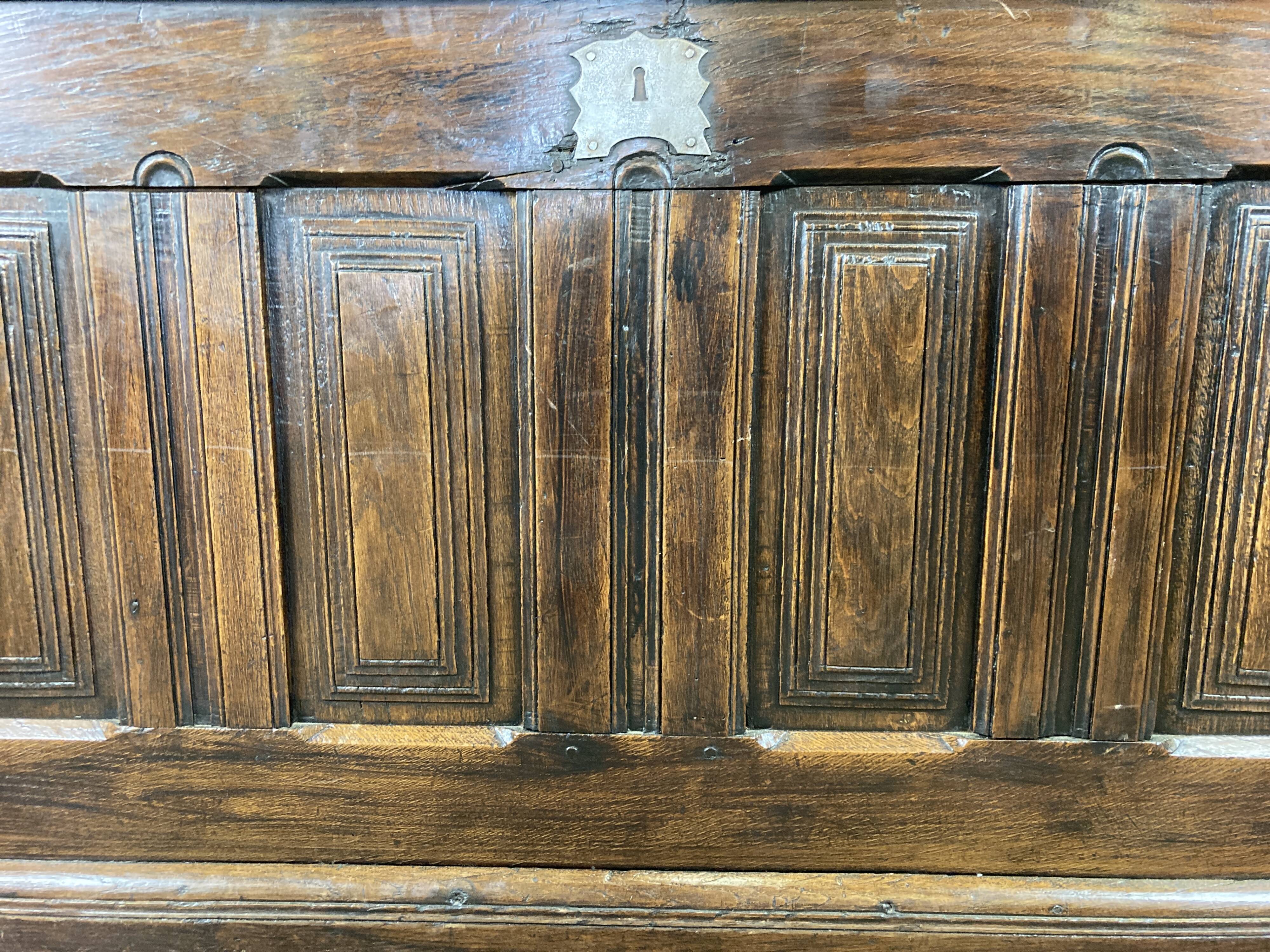 Old maie in solid oak