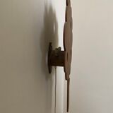 Children's wood wall lamp