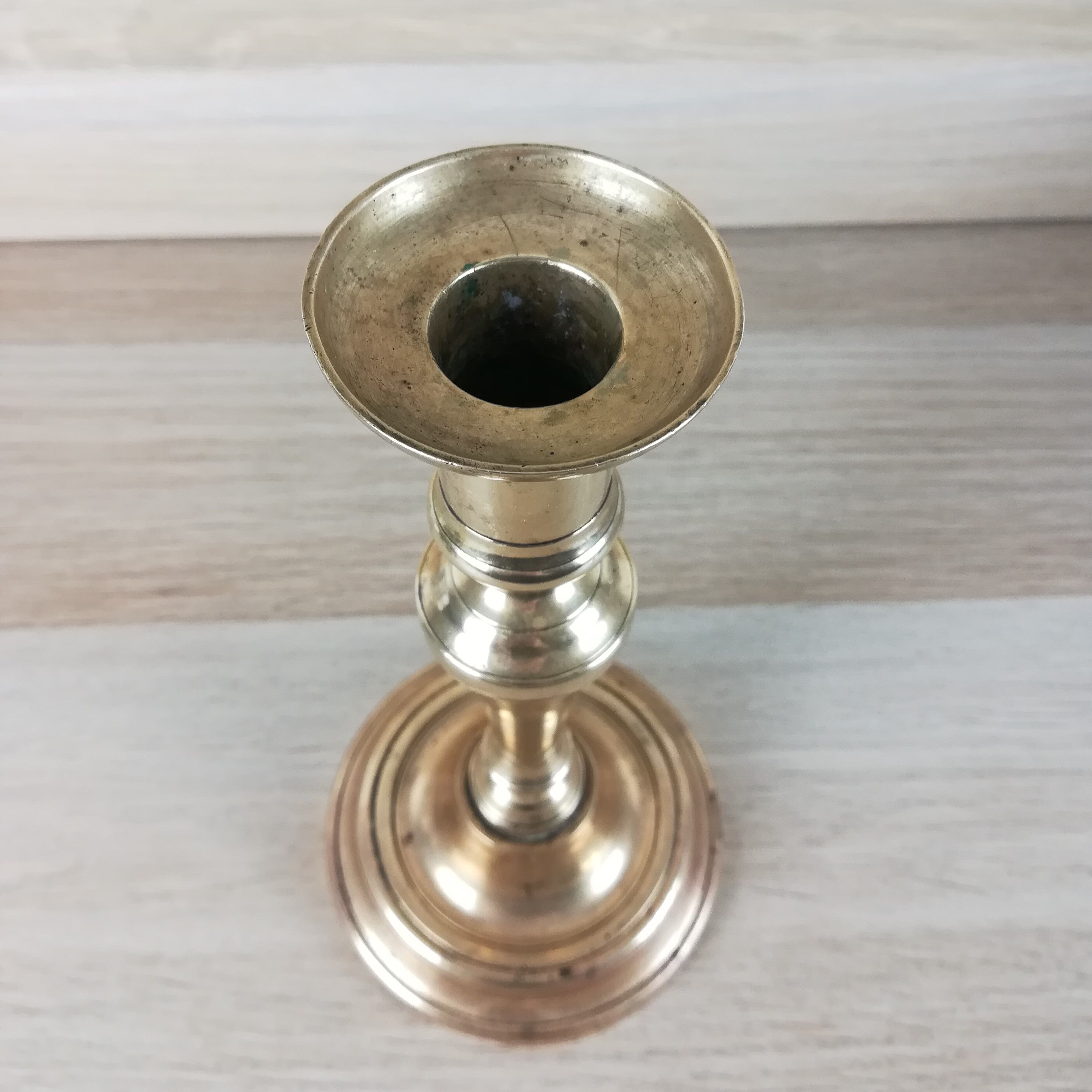 Brass candle holder
