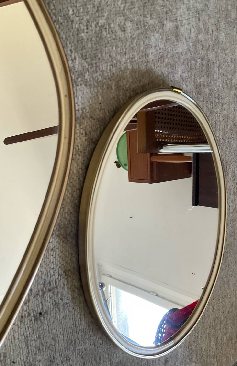 Trio of asymmetrical free-form mirrors from the 60s and 70s