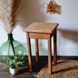 Tabouret ancien bois brut