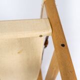 Ensemble de six chaises pliantes modèle J102 conçues par Ditte & Adrian Heath pour meubles FDB, années 1970