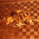 Set of Four Nesting Tables in Flower Marquetry circa 1900
