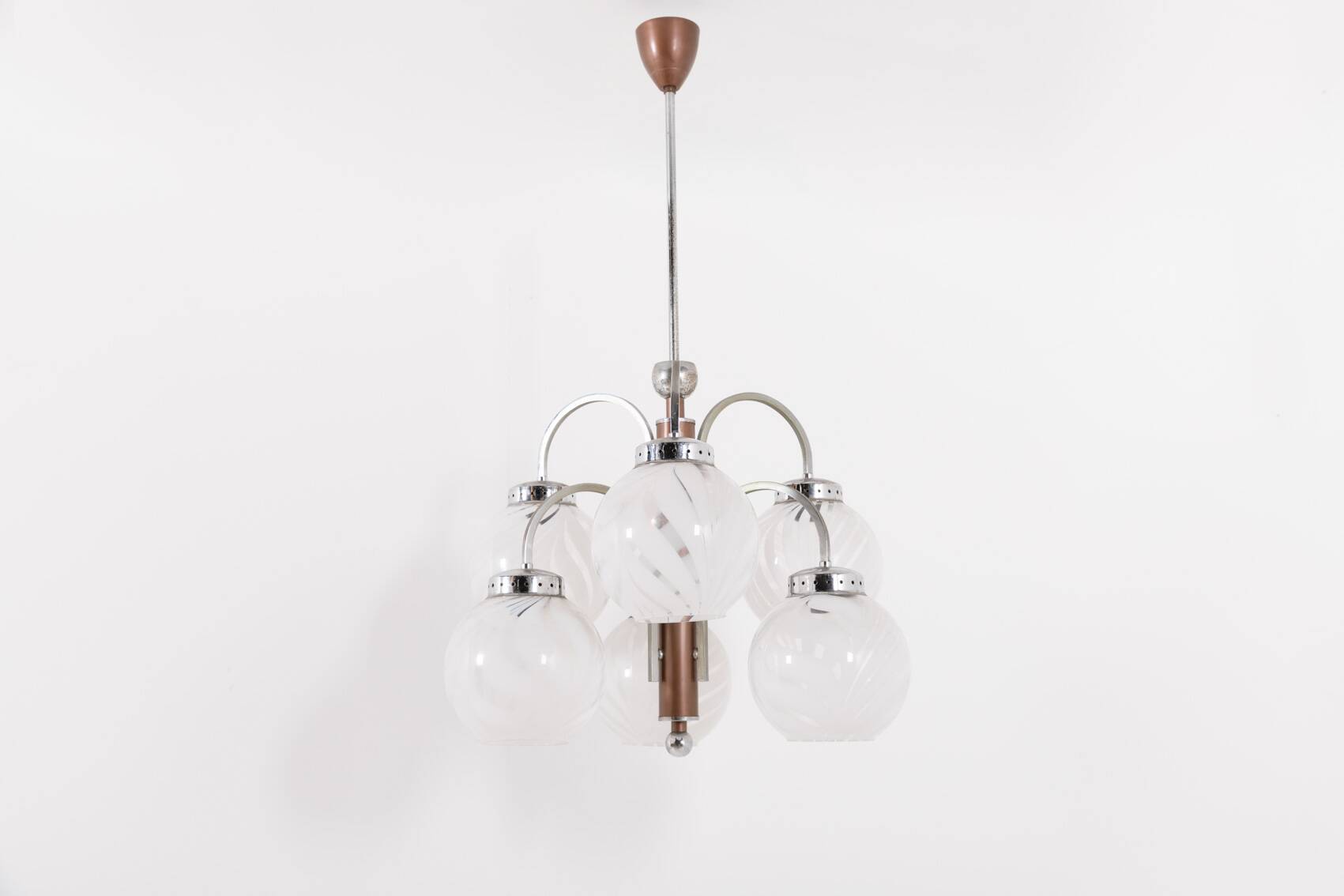 Murano glass chandelier, 1970’s Italy