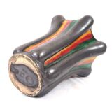 Multicolored vase from the 1960s