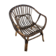 Vintage rattan armchair
