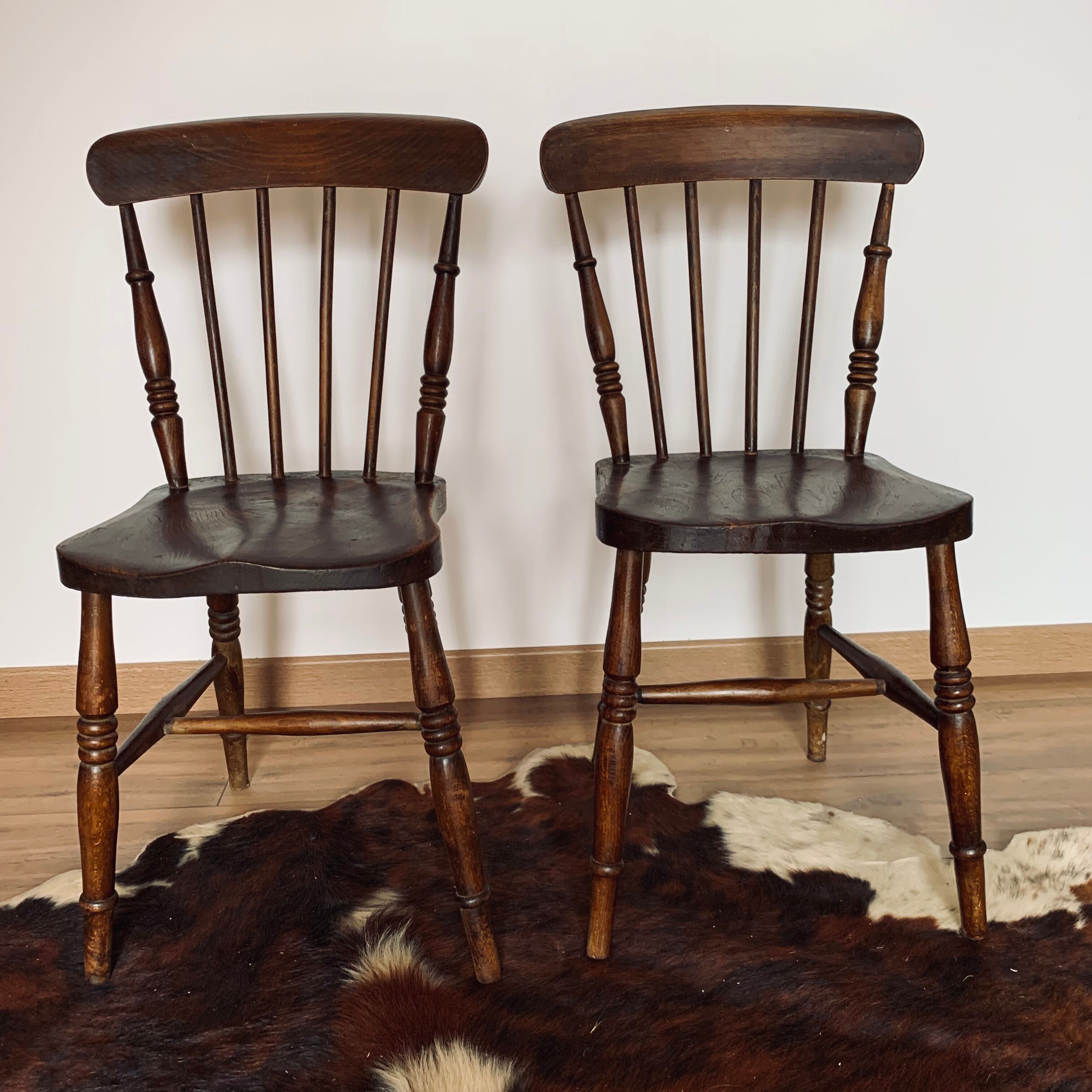 Pair of bistro chairs