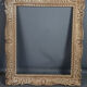 Old frame Montparnasse carved wood patinated 68x59 foliage 54.8x45 cm