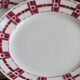 6 vintage ironstone dessert plates Moulins des Loups - Stuar model