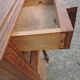 Oak bedside