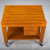 Mid-century modern Danish teak bar model 703 by Aksel Kjersgaard, 1960s