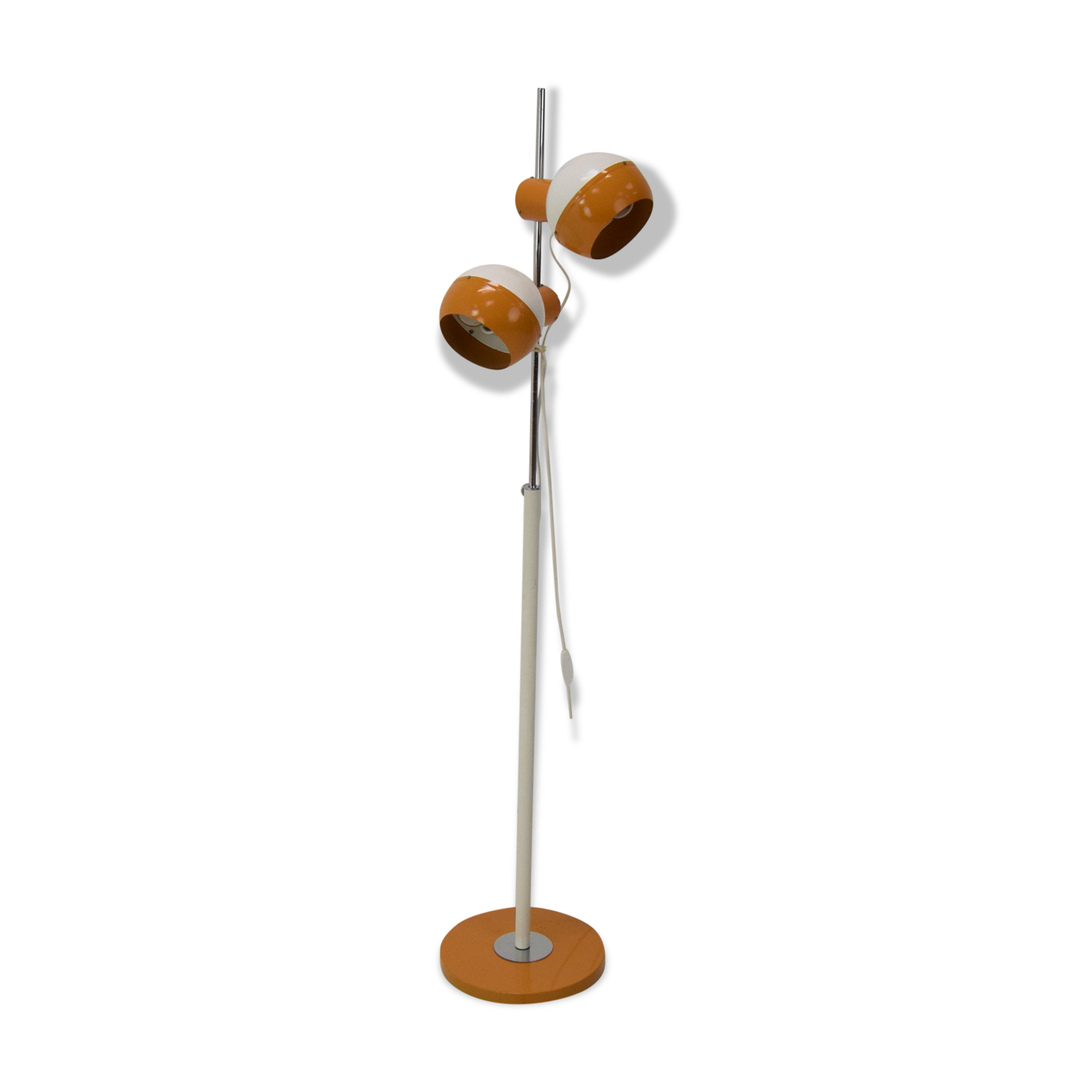Mid-century magnetic floor lamp adjustable/drukov,1970's.
