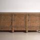 Antique three-door pine wood sideboard – China, circa 1900