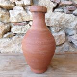Terracotta vase