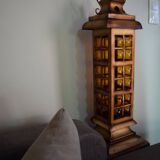 Vintage lamp blown glass