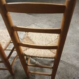 Pair of brutalist chairs