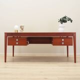 Bureau en teck, design danois, années 1970, designer : Finn Juhl, fabricant : France