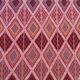 Traditional handmade red kilim rug 187-114cm