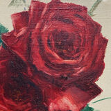 Oil on canvas, still life, F. Rembert