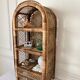 Rattan shelf