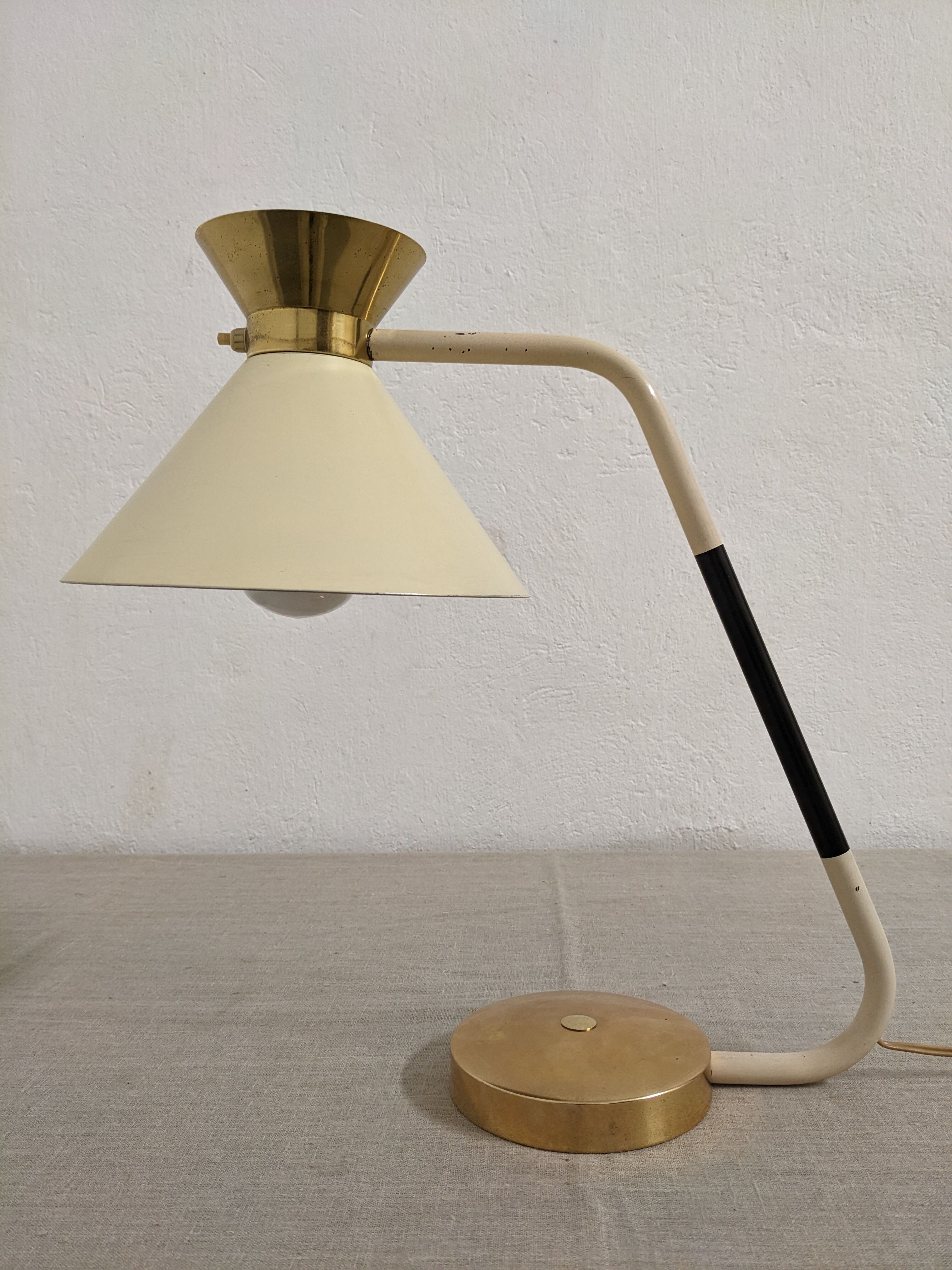 Desk lamp "Diabolo" n°450 of Jumo years 50/60