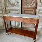 Louis XVI mahogany console