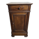 Table de chevet style Louis Philippe en noyer