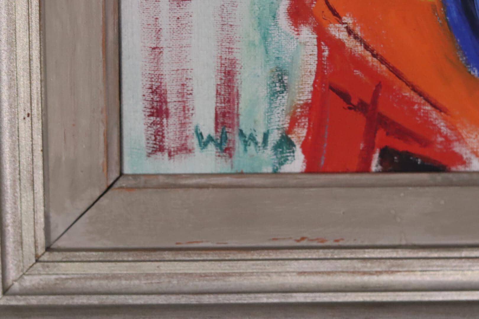 « Paysage avec nature morte » par Wilhelm W. (Attribué)