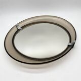 "Space Age" mirror in smoked plexiglass – 1970s