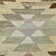 3x10 Cream & Brown Vintage Kilim Runner Rug, 81x306Cm