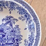 Grand plat creux ancien English Style