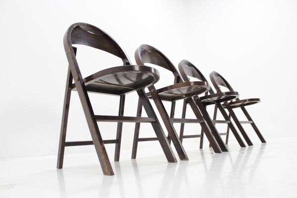 Chaises pliables B 751 Bauhaus de Thonet 1930s