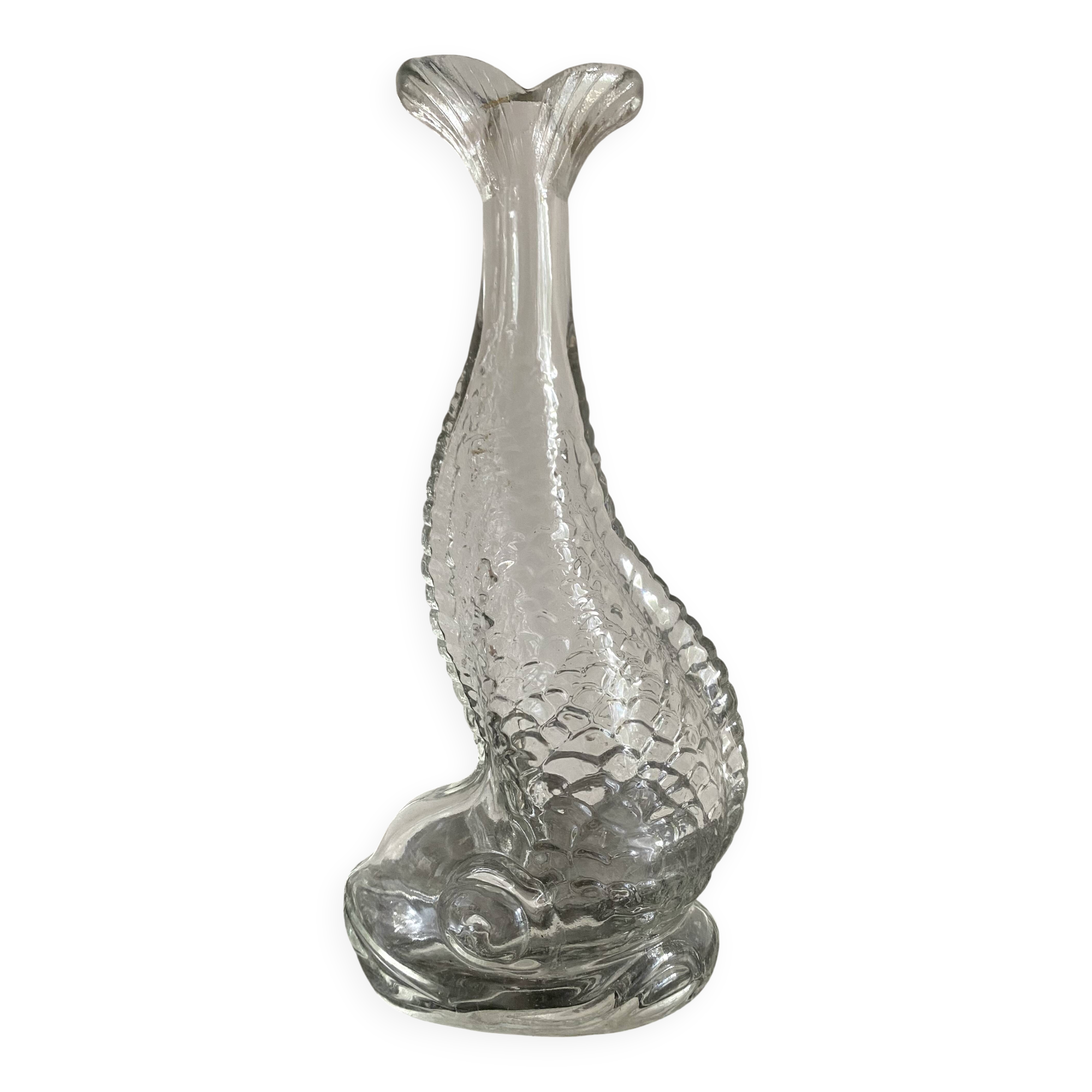 Glass fish carafe, 4 available