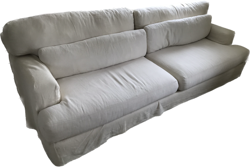 4-seater fabric sofa