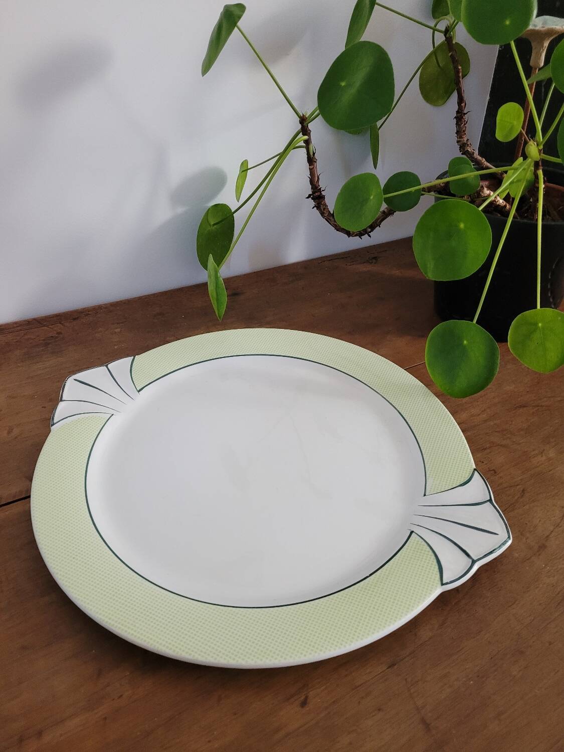 Linon pie dish from Saint Amand