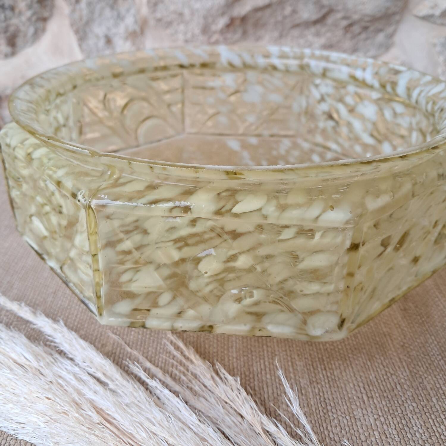 Clichy glass lampshade