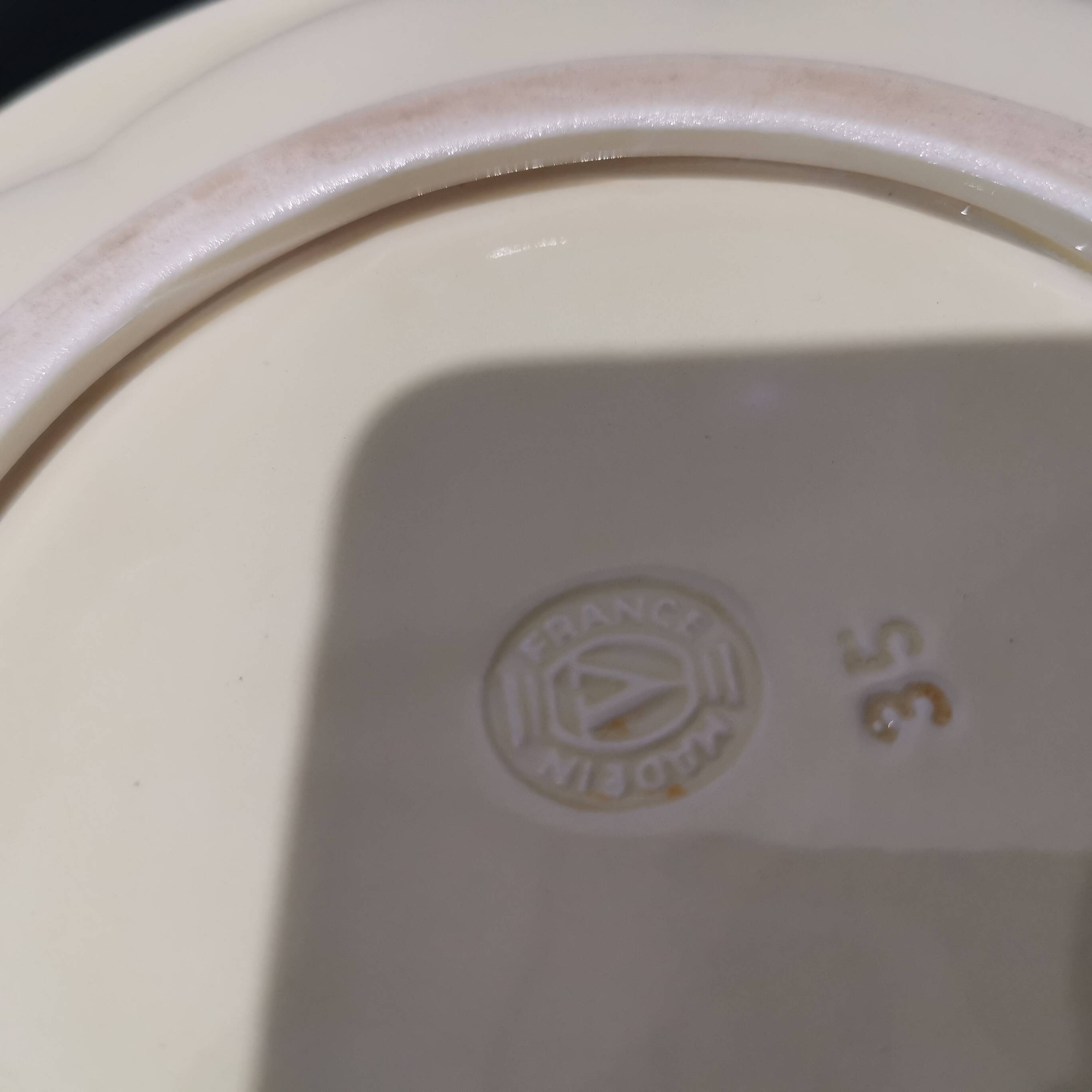 Verceram ceramic dish from the 60s
