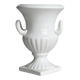 Cache-pot Médicis ancien en porcelaine blanche