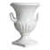 Cache-pot Médicis ancien en porcelaine blanche