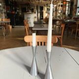 Pair of designer candlesticks