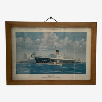 Framed liner advertising