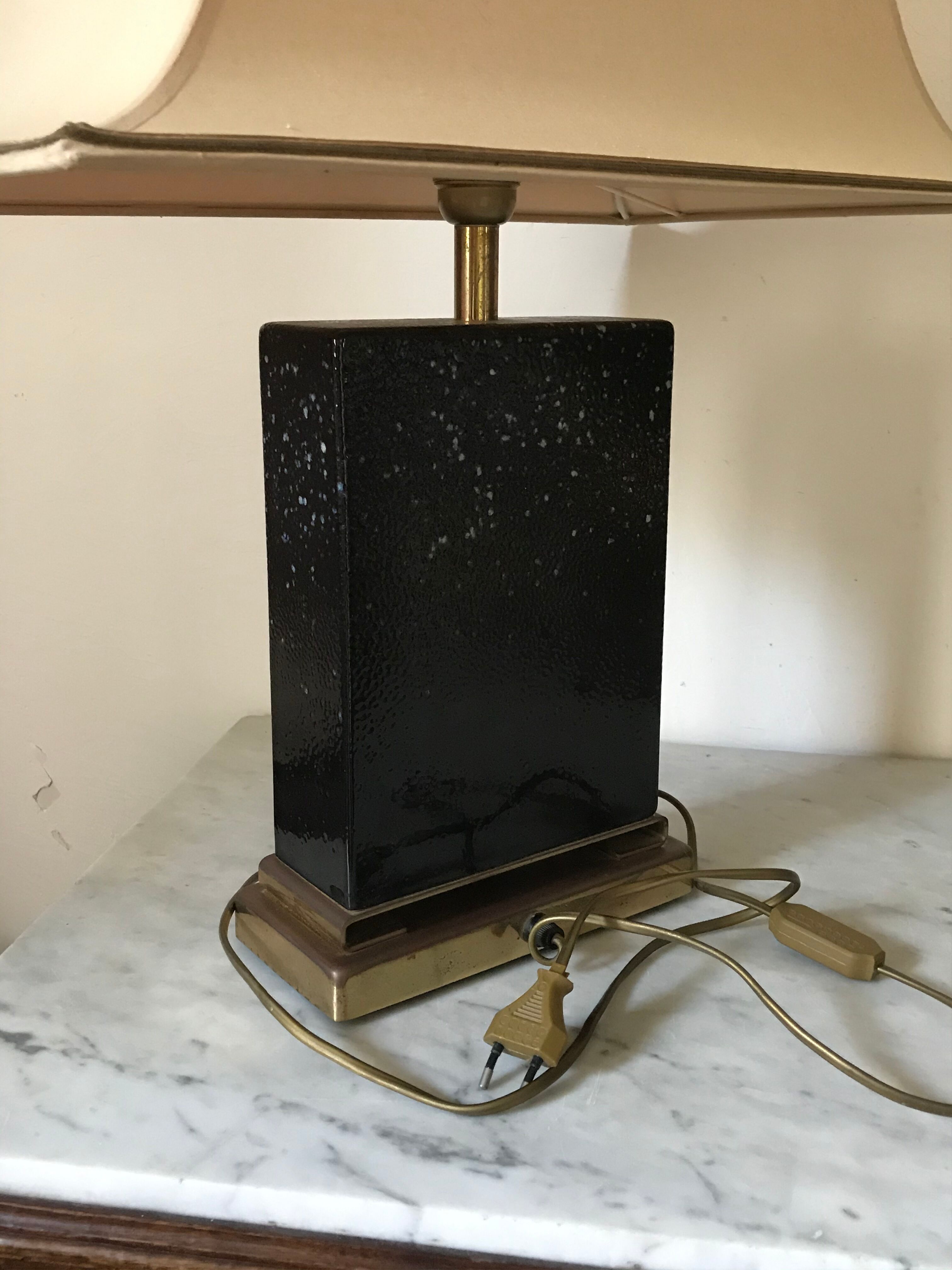 Vintage ceramic lamp