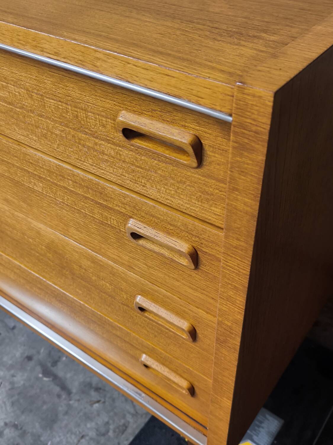Vintage Scandinavian teak sideboard