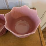 Set of three ceramic planters
